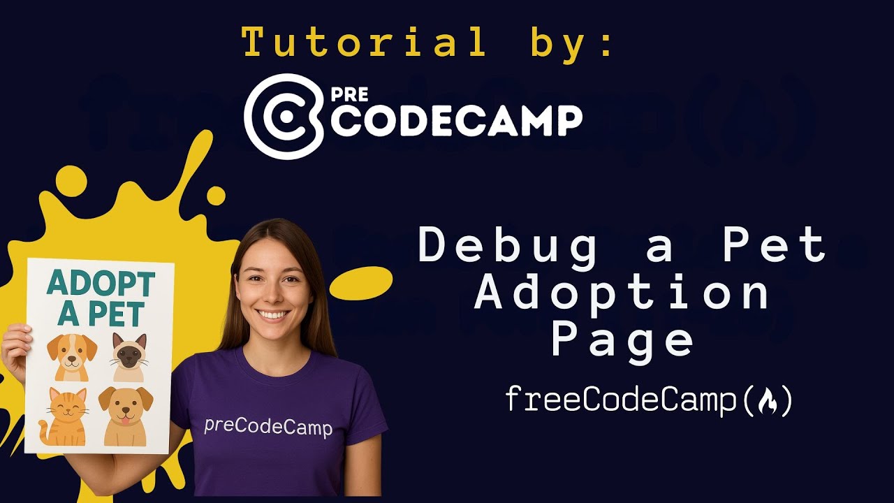 freeCodeCamp - Debug a Pet Adoption Page