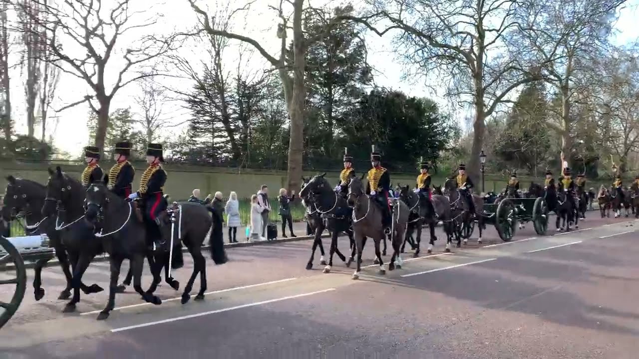 King&rsquo;s Troop Royal Horse Artillery - Green Park