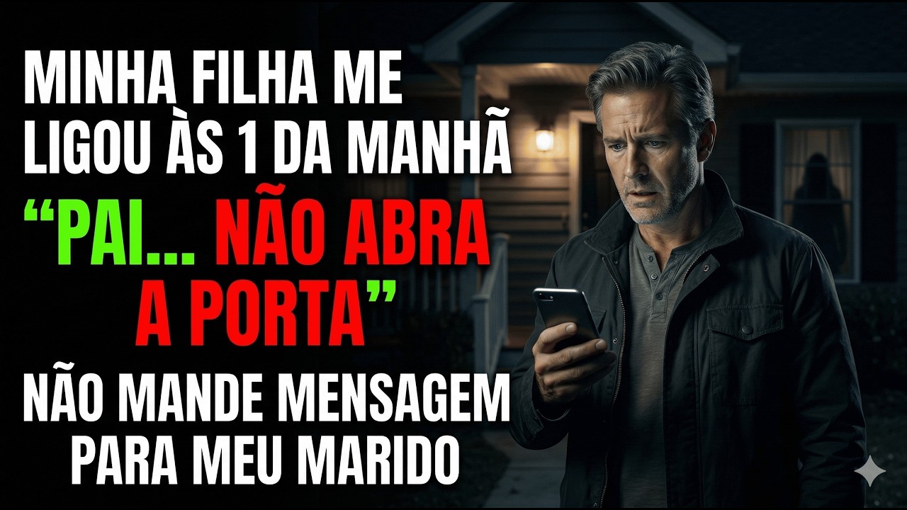 Minha Filha Ligou às 1 da Manhã Pai, Não Abra a Porta da Frente E Não Mande Mensagem Para Meu Marido