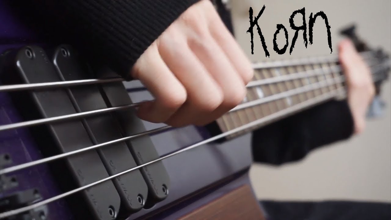 KORN - Black Is the Soul | Bass Cover