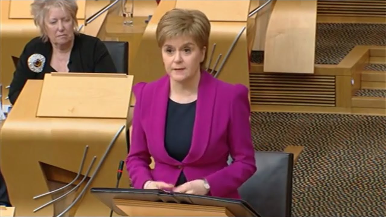 First Minister's Questions - Scottish Parliament: 17th March 2016