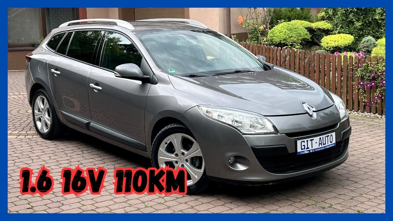 Renault Megane III 1.6 16V 110KM - Manual 6 bieg&oacute;w 🇩🇪 Import 🇩🇪 Niski udokumentowany przebieg !