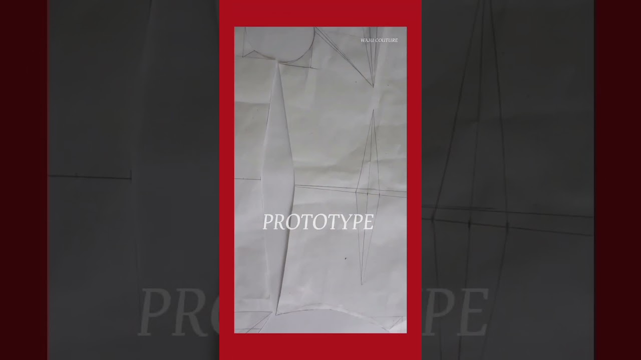 PROTOTYPE #youtubeshorts #shortsvideo #shorts #shortsyoutube #fyp #fashion #wajucouture #tutorial