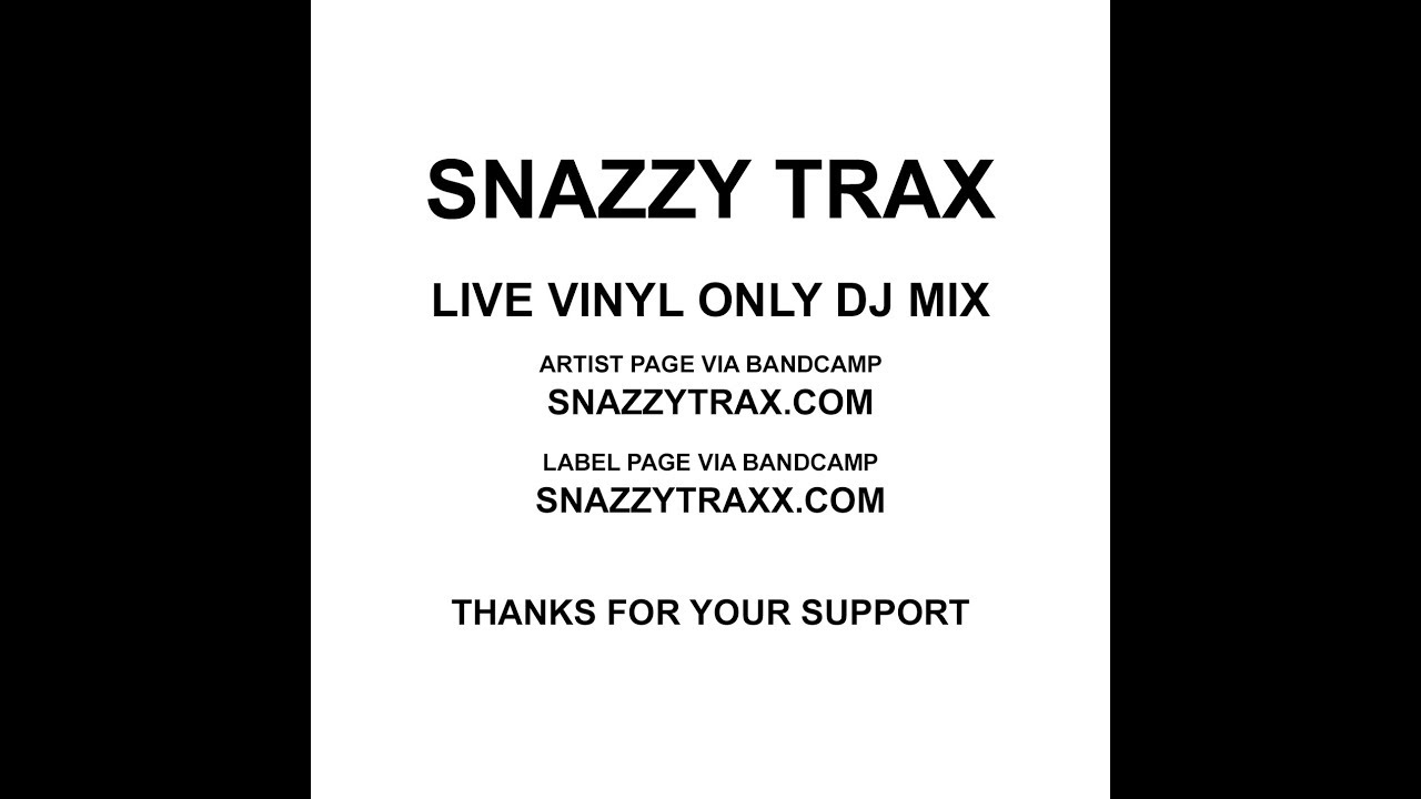 UK Garage Mix - Vinyl Only - Snazzy Trax - DJ