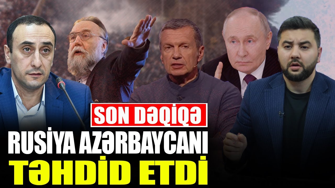 SON DƏQİQƏ! Rusiya Azərbaycanı TƏHDİD ETDİ - Rizvan Hüseynov ilə QIRMIZI MASA