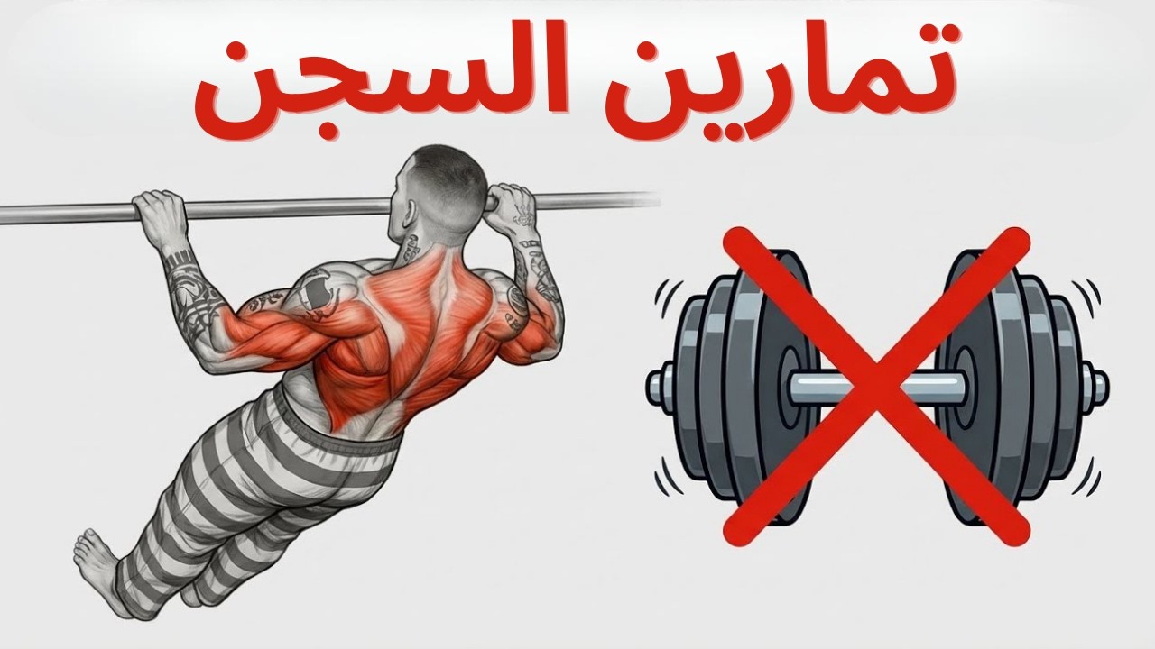 تمارين السجن الـ6 هذه تبني عضلات أكثر من الأوزان