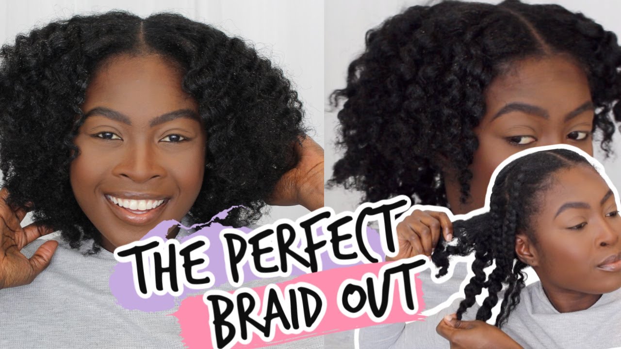 BEST METHOD! PERFECT BRAIDOUT ON 4A/4B/4C HAIR  || **VERY DETAILED**