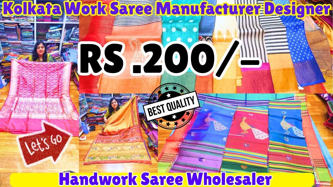 Wedding Special Silk saree Wholesale Price in Kolkata  Brocade Tissue/ Mashru & Fancy saree