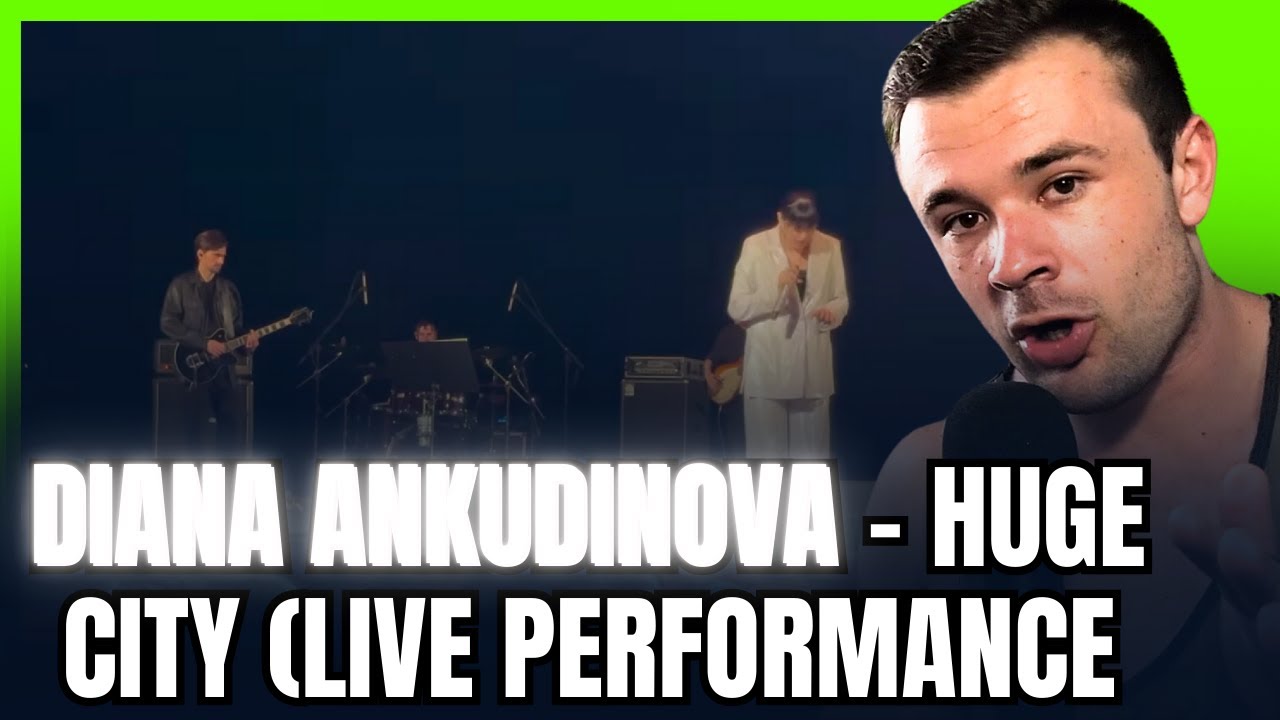 DIANA ANKUDINOVA ( Диана Анкудинова ) In a Huge City (Reaction)