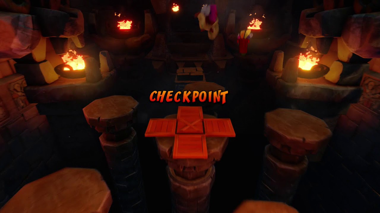 Crash Bandicoot 1 (N-Sane Trilogy) - Level 11: Temple Ruins (Gem)