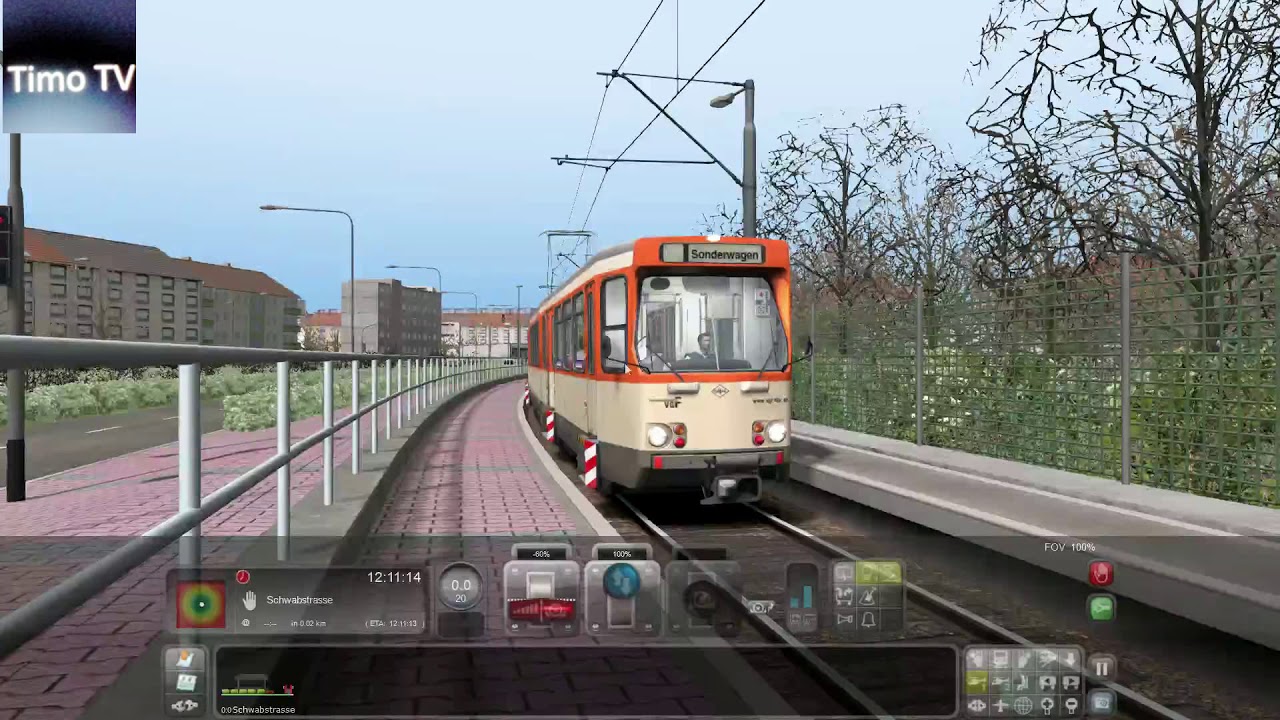 Lets Play TraIn Simulator 2016: Fußball Sonderlinie 1 [U-Bahn Frankfurt]