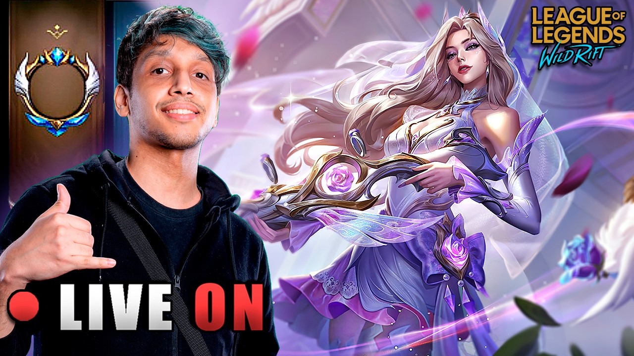 🔴 WILD RIFT AO VIVO - Solo Ranked - Noc, Yonne & Caitlyn 🔴 // !menu !discord