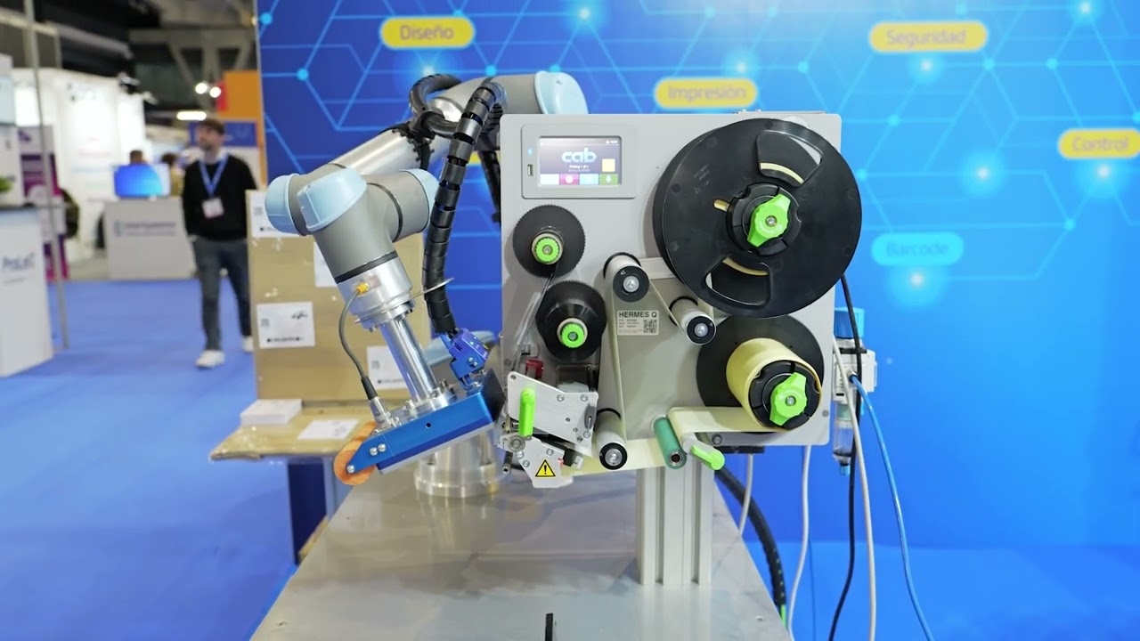 GESA Etiquetado automático para pallet con Robot