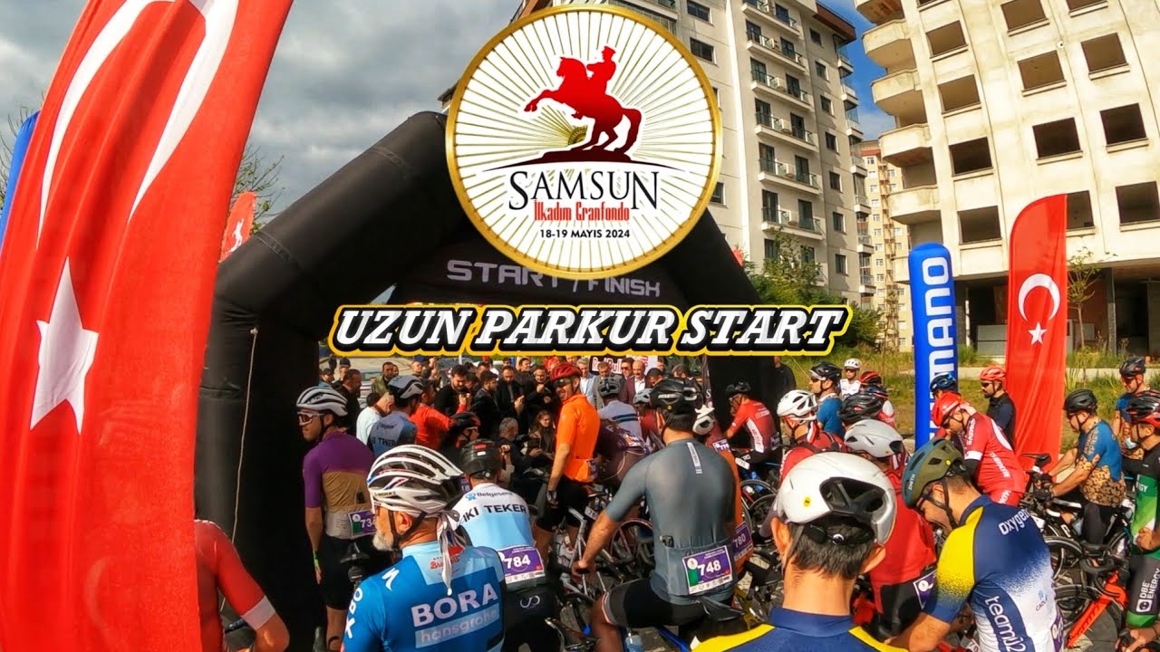 SAMSUN İlkadım GranFondo Uzun Parkur / Yarış VLOG