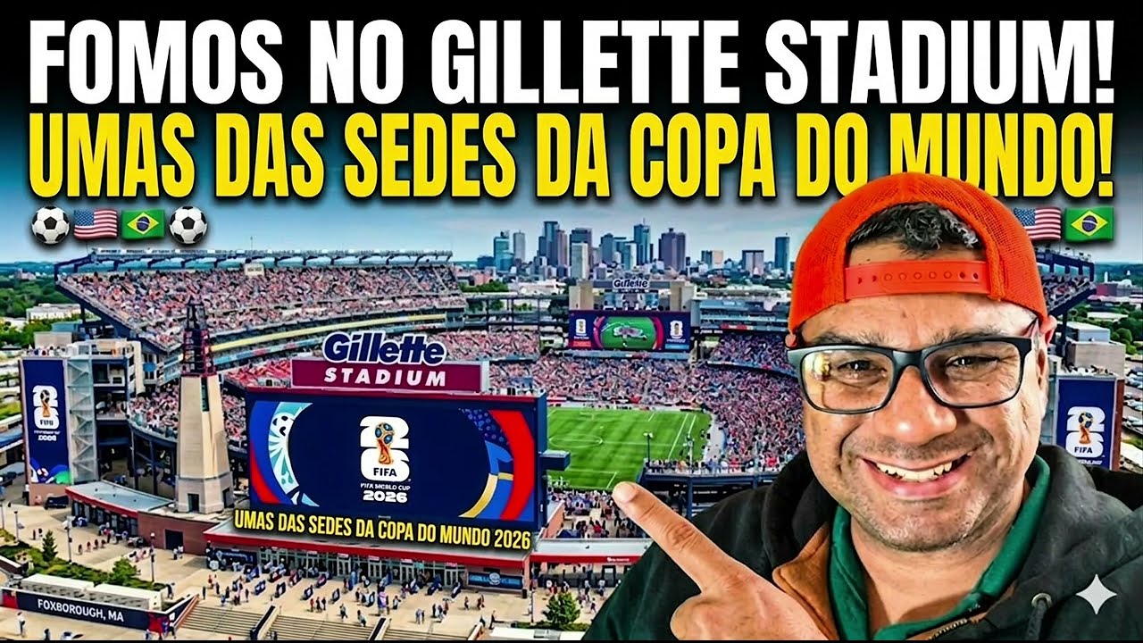 Estadio da copa em Boston.