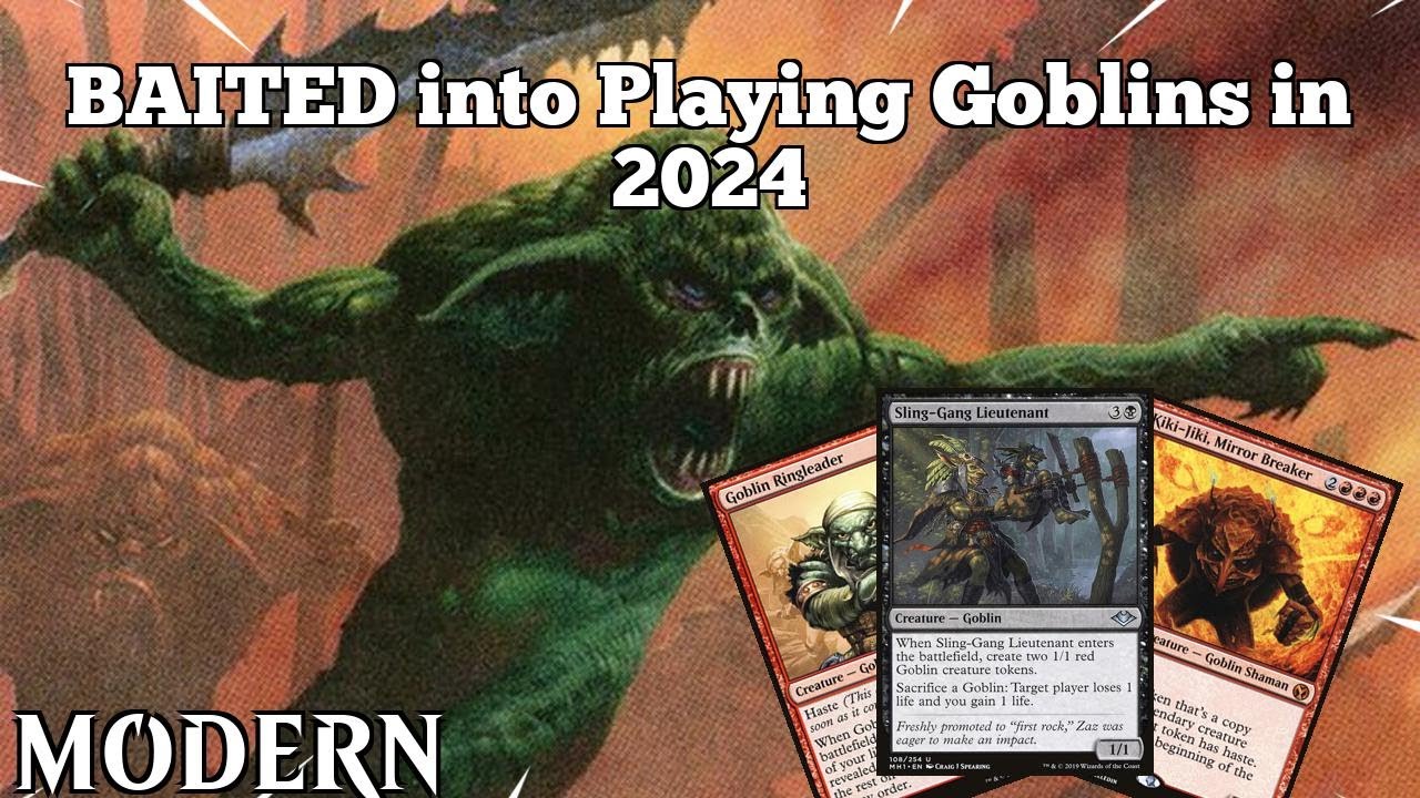 BAITED into Playing Goblins in 2024 | Rakdos Gobos | Modern | MTGO