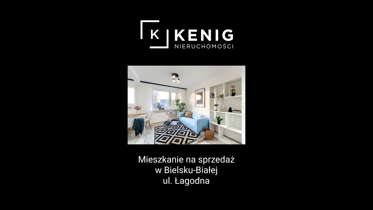 Trzy pokoje... Mieszkanie z balkonem w niskim bloku przy ulicy Łagodnej w Bielsku-Białej na sprzedaż