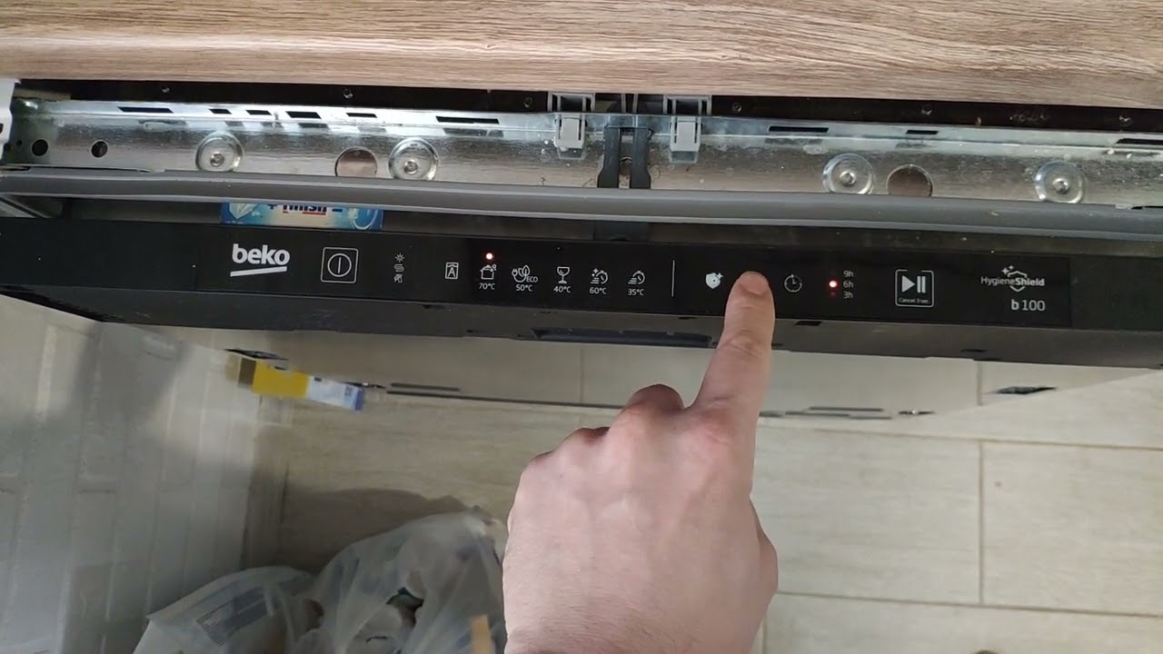 Посудомоечная машина Beko BDDIN16420 Программная Установка количества ополаскивателя!!!