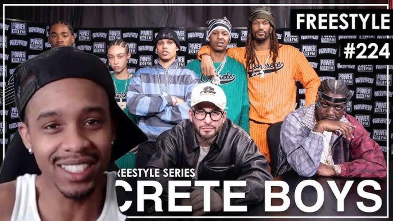 Evolving Eric reacts to The Concrete Boys Justin Credible Freestyle Series! | EP 224
