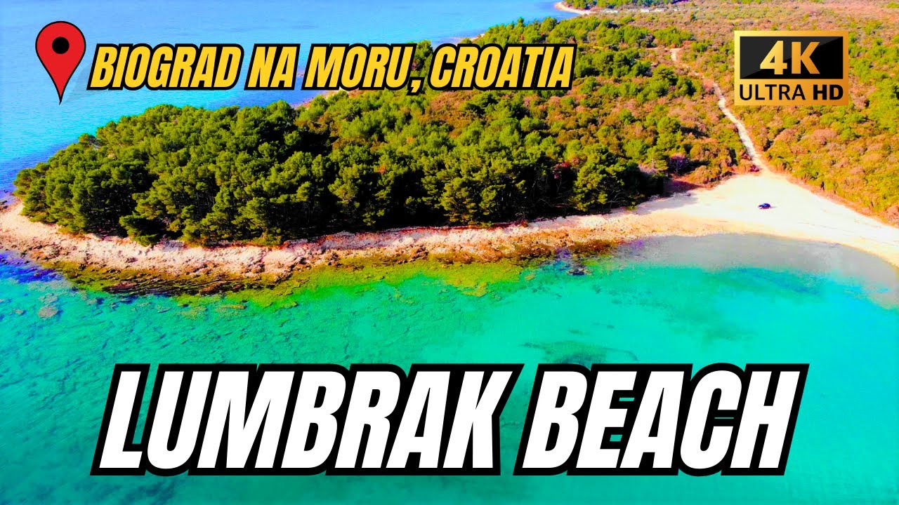 LUMBRAK BEACH - BIOGRAD NA MORU, CROATIA