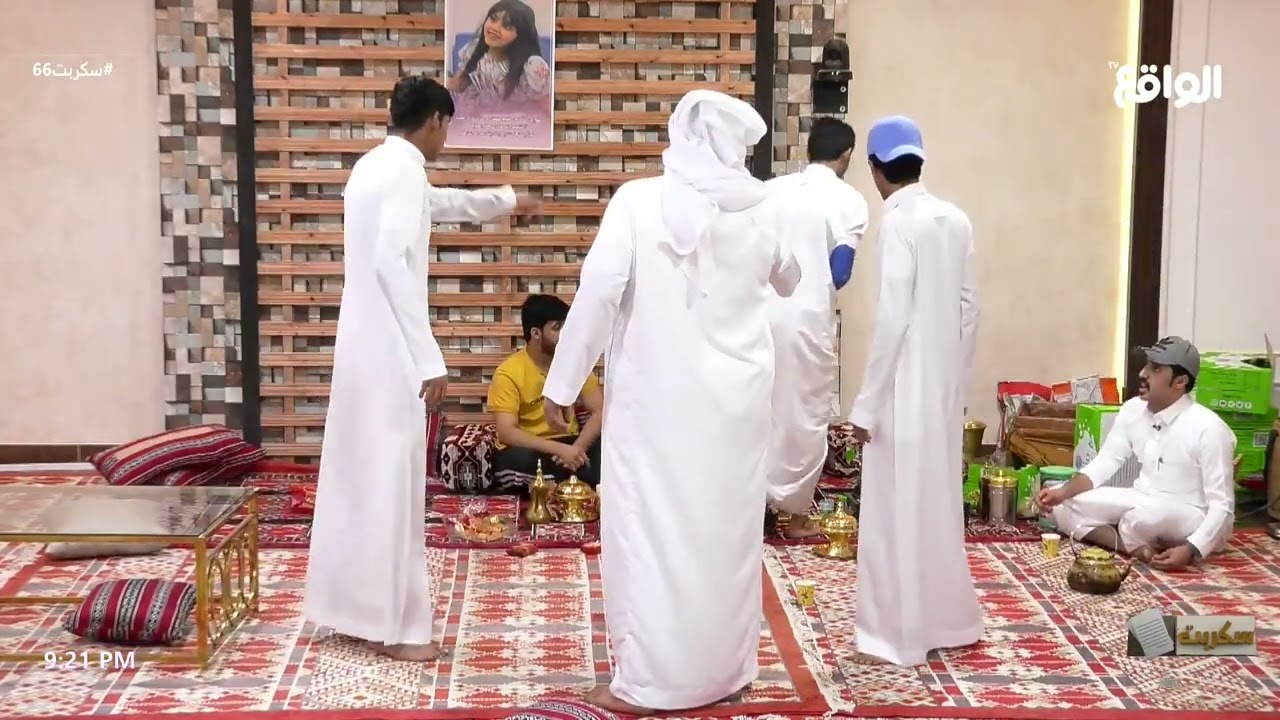نقاش حاد بين حمد المري وعبدالله الشهراني عشان قهوة وحليب! | #سكربت66