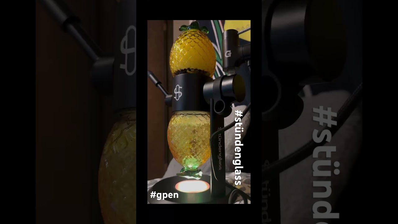 Pineapple globes slap pineapple concentrate! #gpen #st&uuml;ndenglass #pineappleglobes