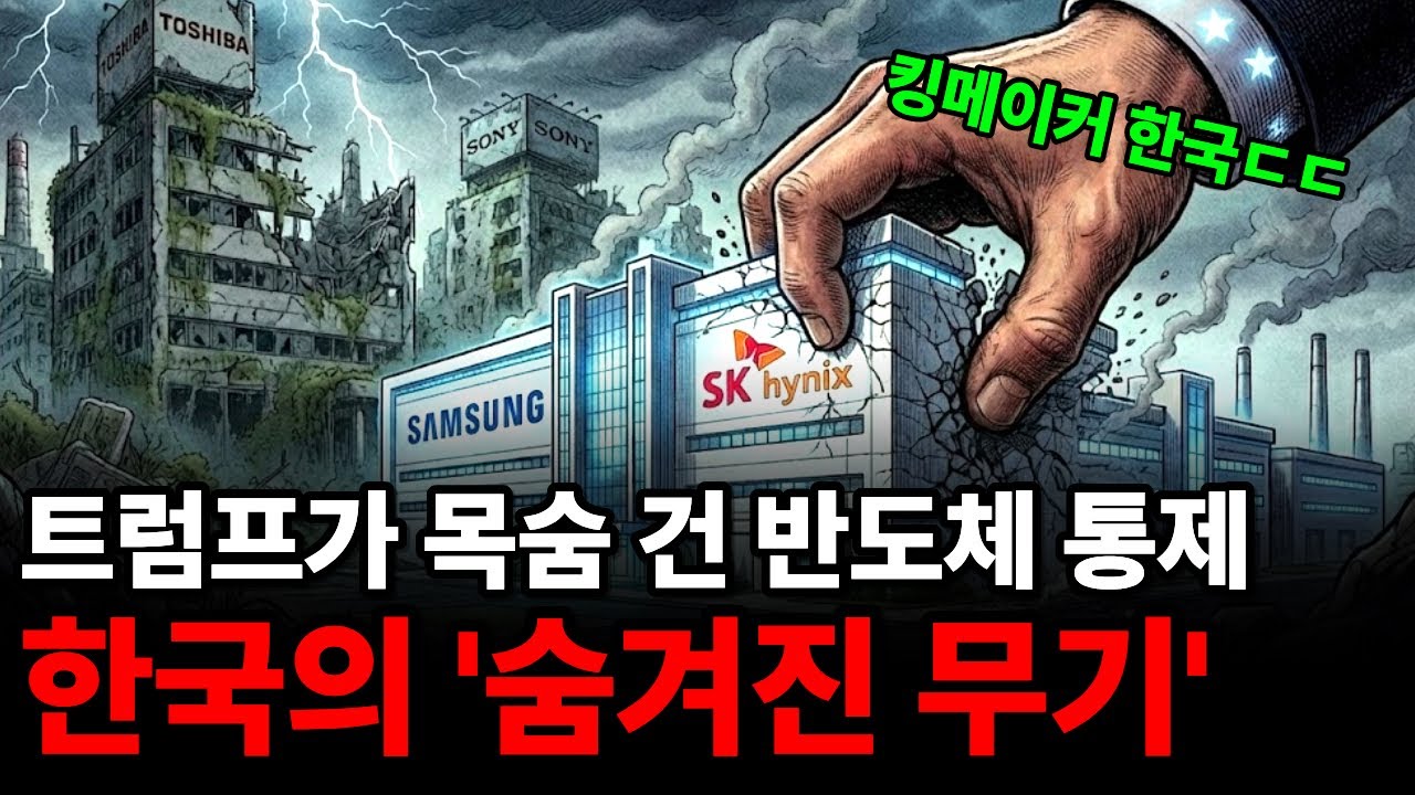[패권 전쟁 1부] 1980년 일본을 무너뜨린 미국 반도체 패권, 하지만 한국이 쥐고 있는 '이것' 없이는 AI 장악도 끝