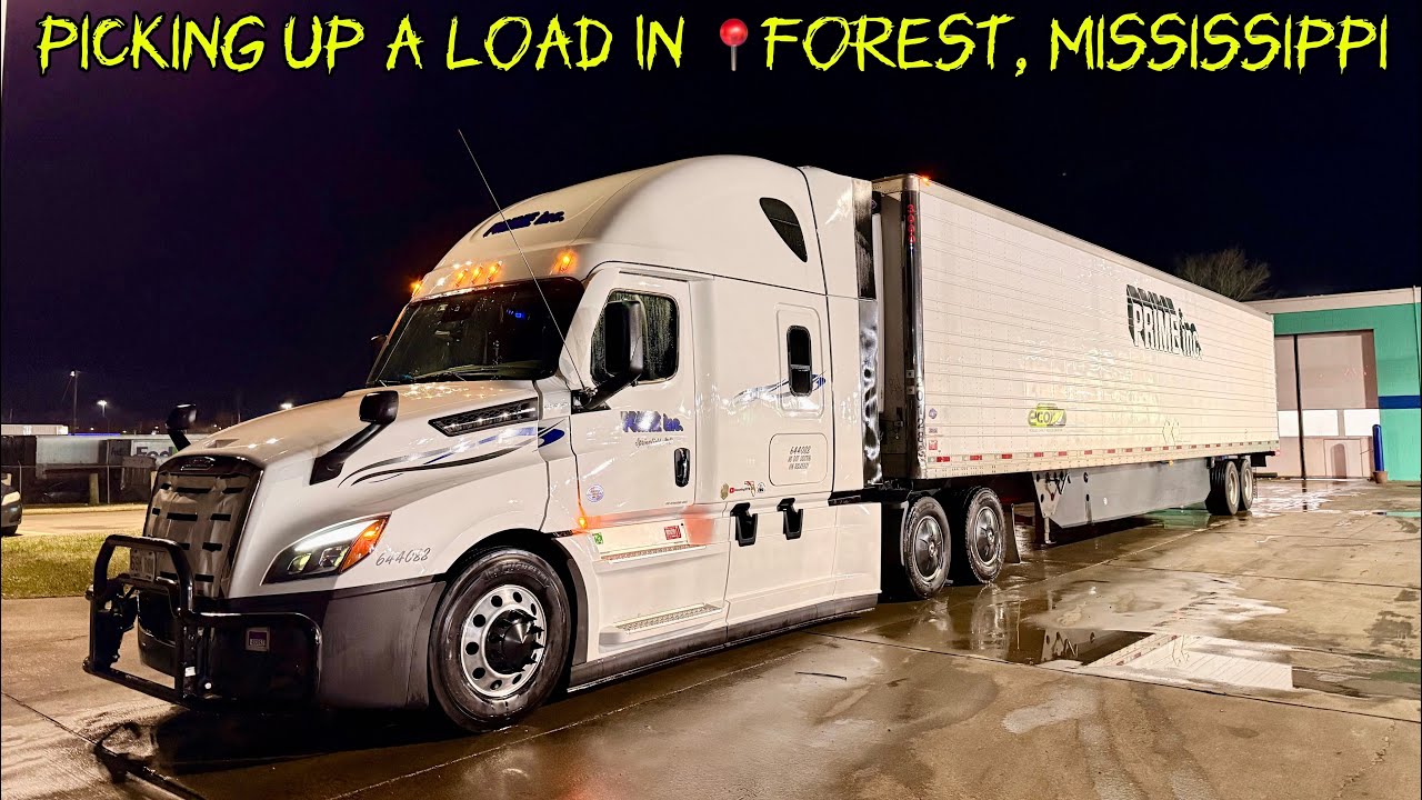 Picking Up A Load In 📍Forest, a Mississippi 