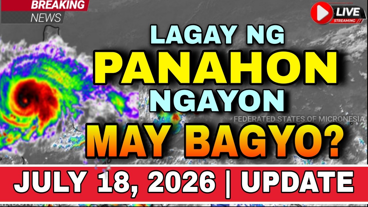 POTENSYAL NA BAGYO, NAKIKITA NGAYON SA FORECAST!‼️😱 | WEATHER UPDATE TODAY | ULAT PANAHON TODAY