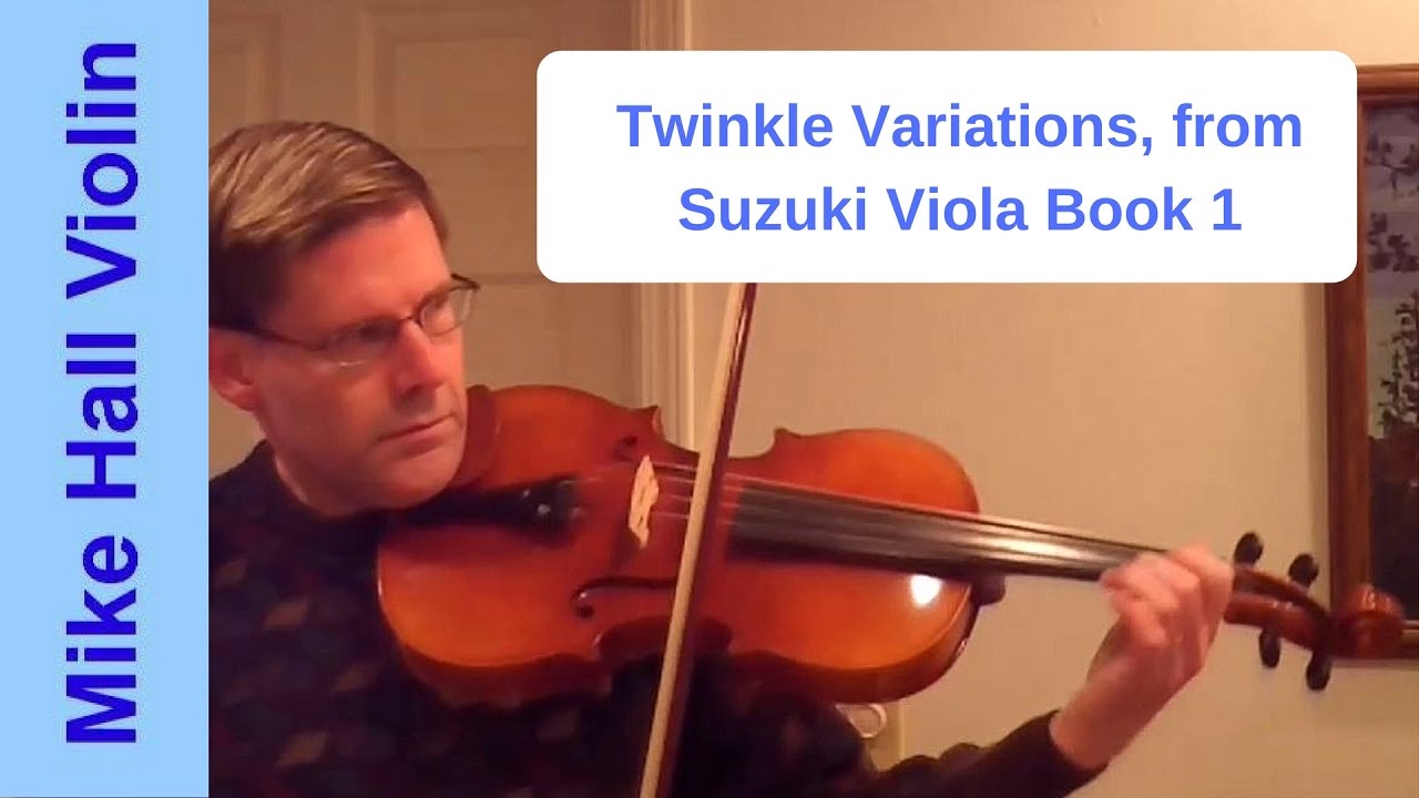 Twinkle Variations - #1 from Suzuki Viola Book 1