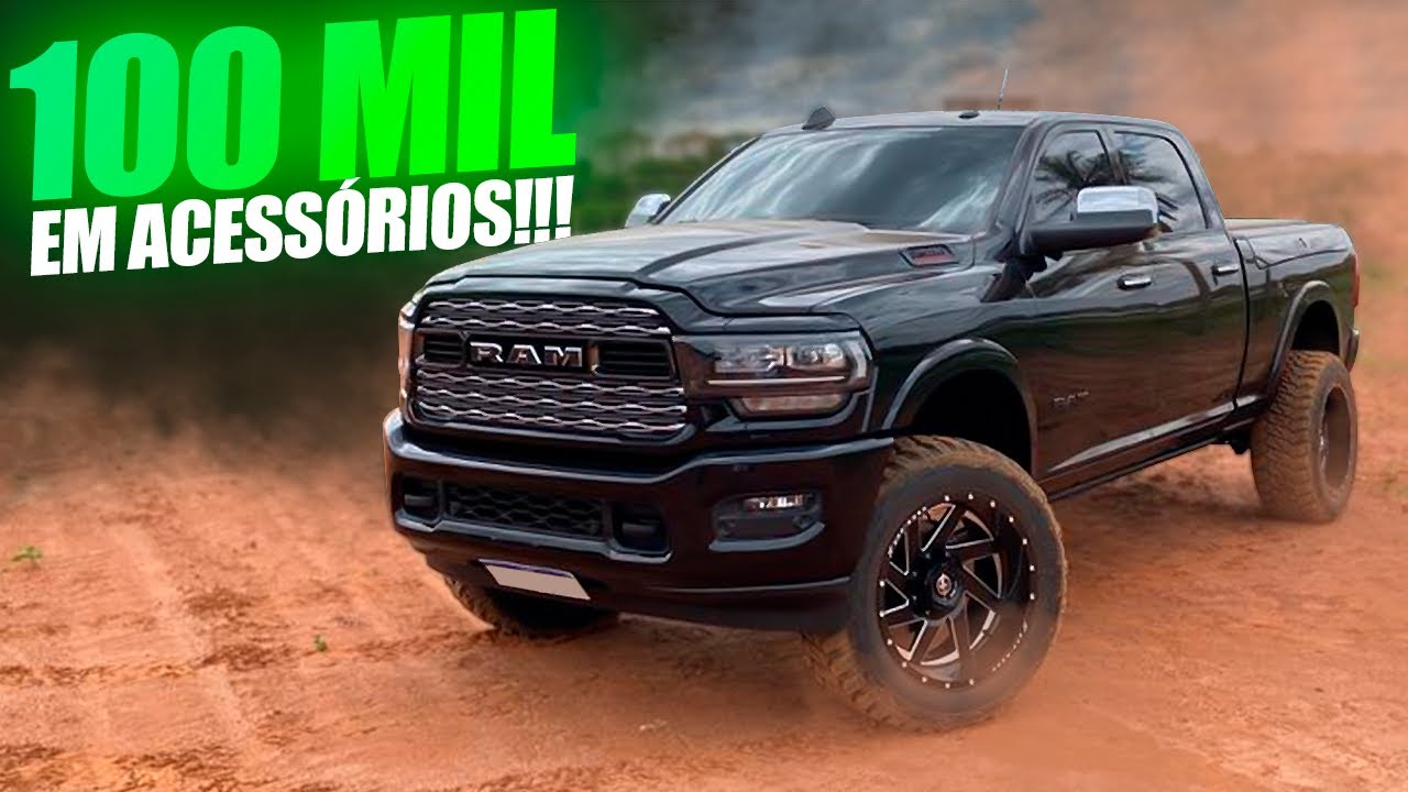 RAM 2500 GIGANTE COM VISUAL GRINGO NO BRASIL!!!