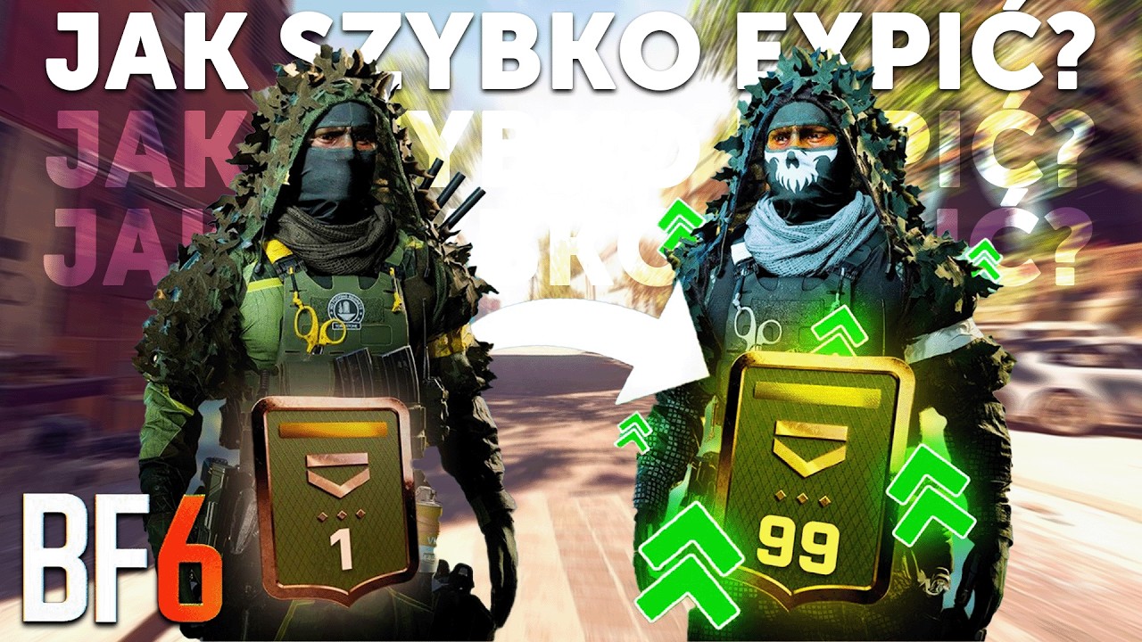 JAK SZYBKO LEVELOWAĆ KONTO & BRONIE w BATTLEFIELD 6...