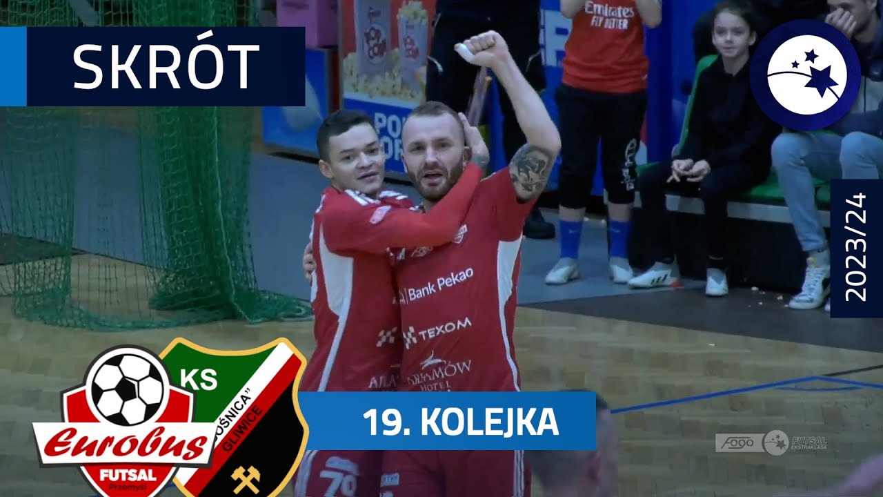 Eurobus Przemyśl - SFF Sośnica Gliwice 7:2 | SKRÓT | 19. kolejka (2023/24)