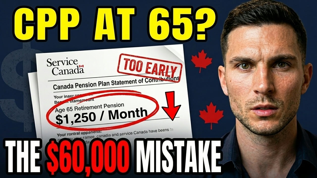 Why Taking CPP At 65 Is A Costly MISTAKE Most Canadians Make