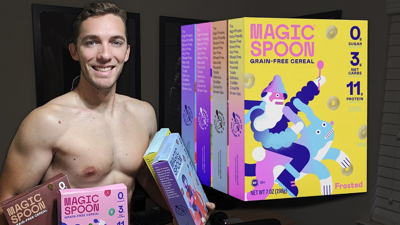 Magic Spoon Cereal Review: High Protein, Low Carb, Healthy, Keto Cereal Unboxing