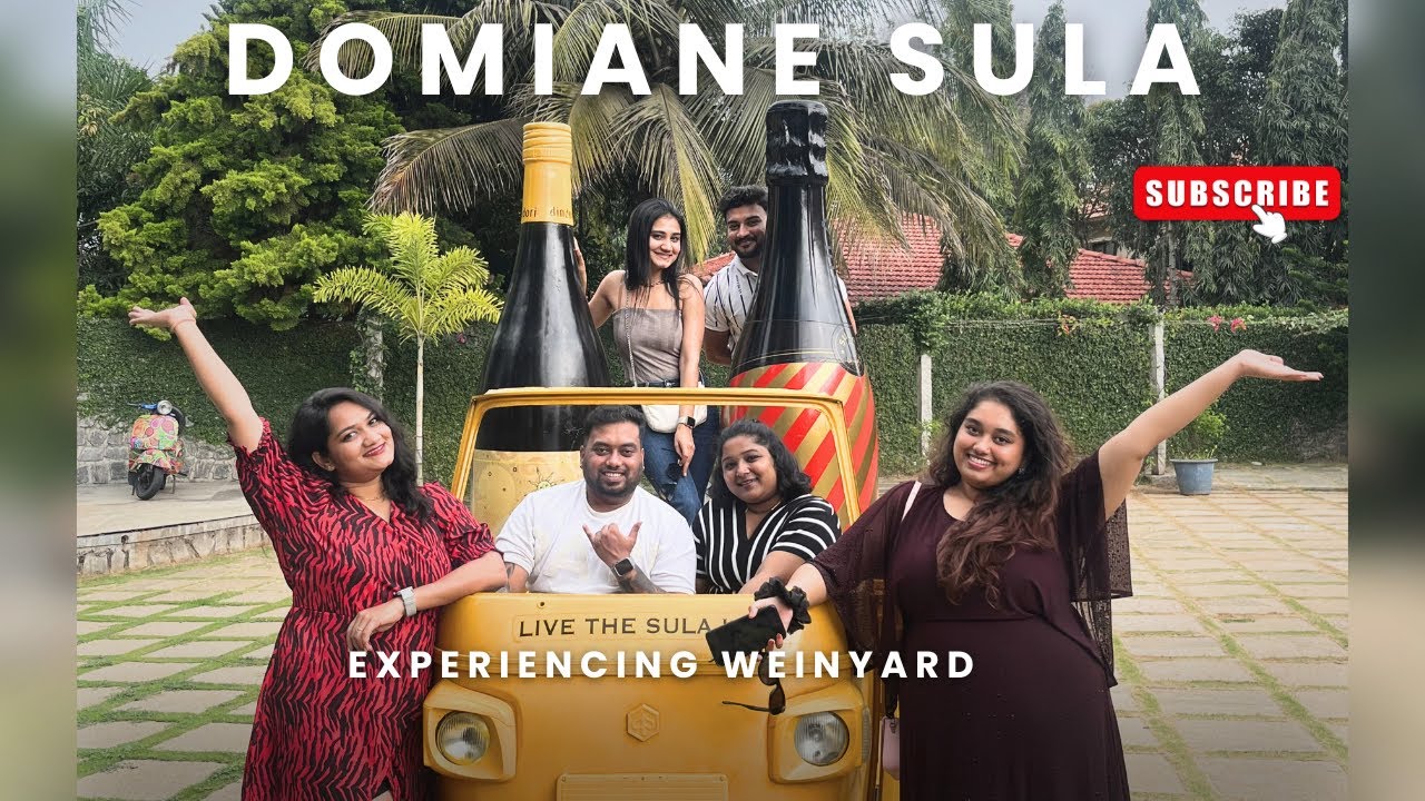 Sula Vineyard Banglore | Domaine Sula Tour | Best Winery in India 🇮🇳 #winetour #sulawines