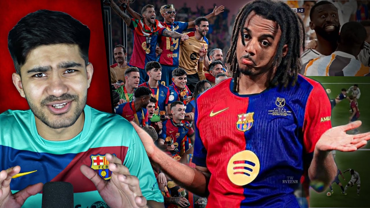 BARCELONA Wins Copa Del Rey Final For FOOTBALL!!!