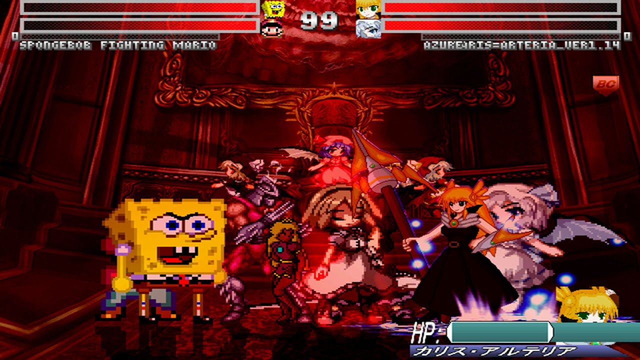 Team andersonkenya1 vs Team MusicGajardo MUGEN Request 4v4 Battle!!!