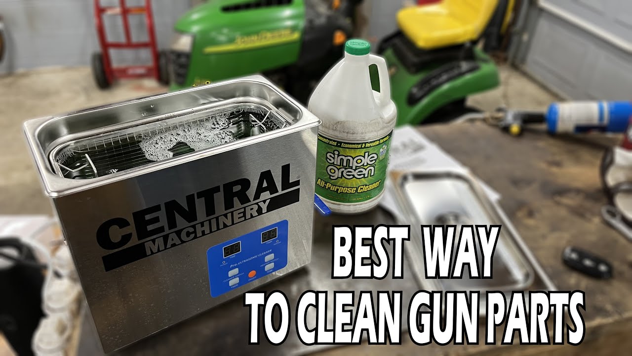 Unboxing and Testing an Ultrasonic Cleaner on Gun Parts
