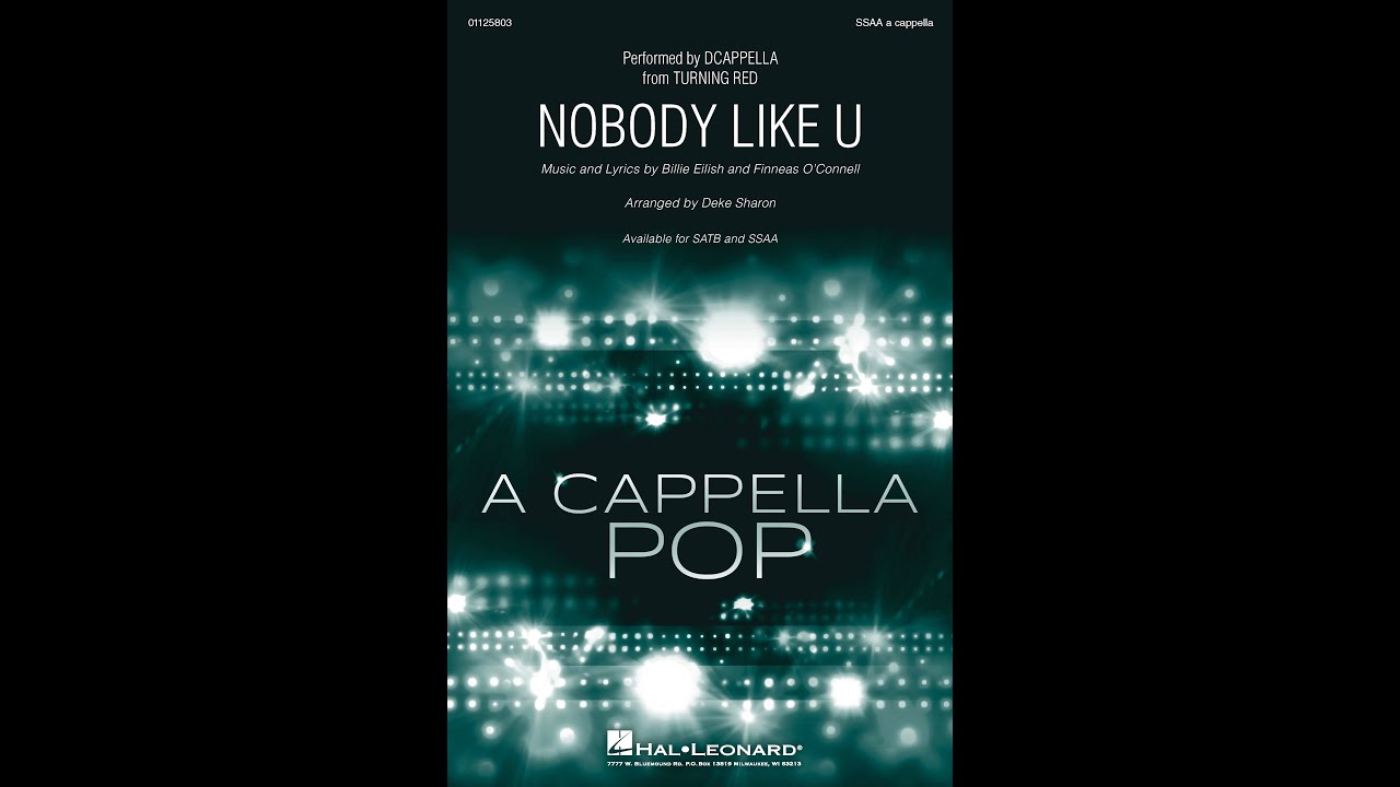Nobody Like U (from Turning Red) (SSAA a cappella Choir) -  Arranged by Deke Sharon