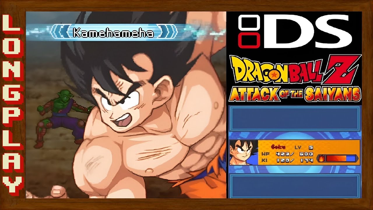 DRAGON BALL Z Attack of the Saiyans【WALKTHROUGH】NDS