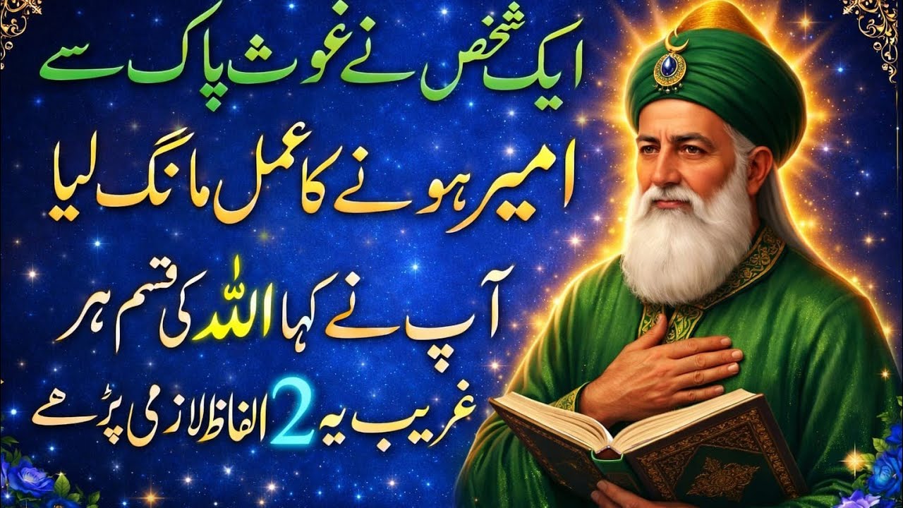 Powerful Wazifa of Ghaus Pak | Life Changing Islamic Wazifa | Rizq Opening Zikr@Islamicwazaifhistory