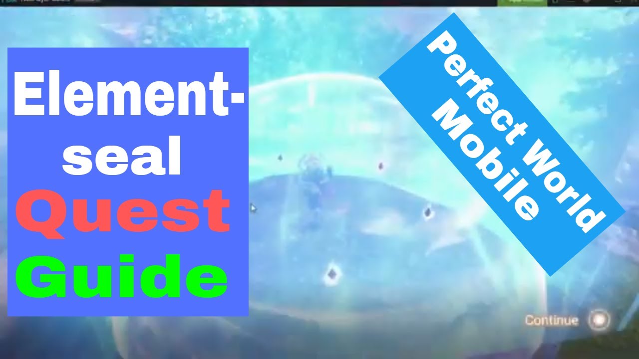 Elementseal Hidden Secret Quest Perfect World Mobile Gameplay Cleric