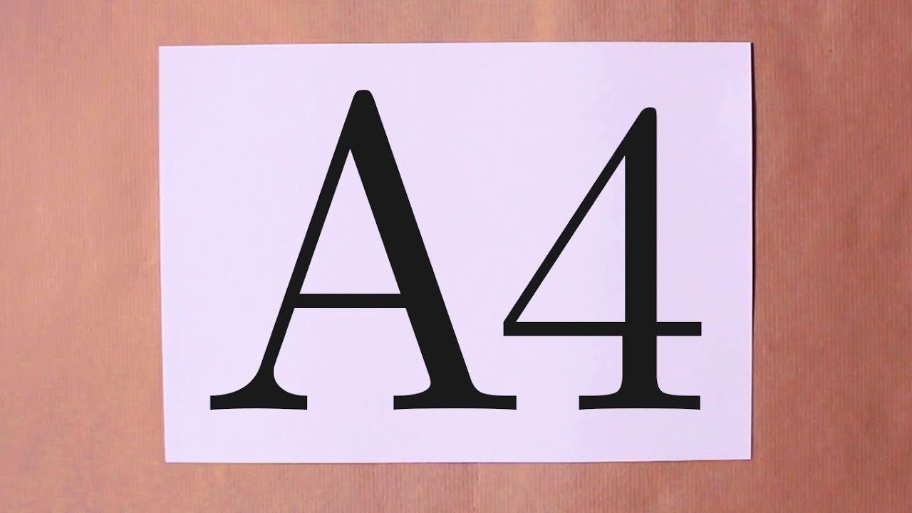 Pourquoi les feuilles font-elles 210 &times; 297 mm ?