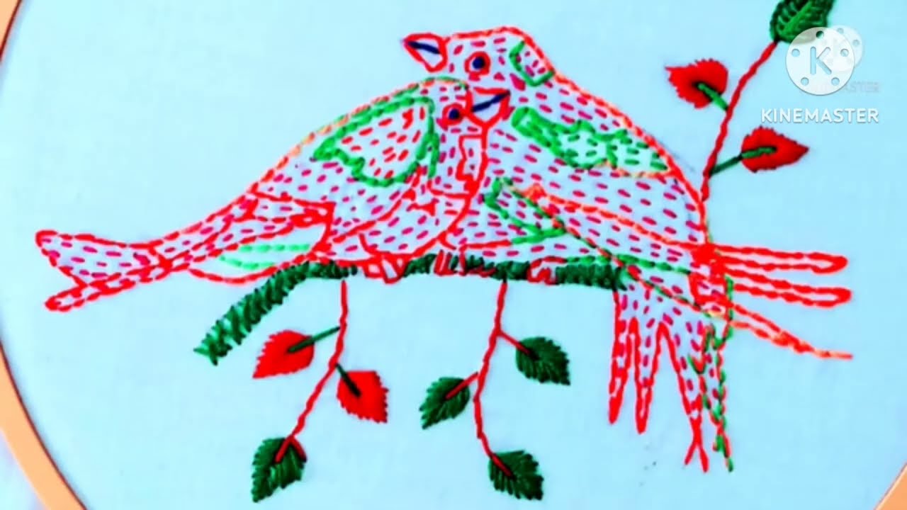 Nakshi Katha Selai Design||Hand Embroidery||Nakshi Katha Design 