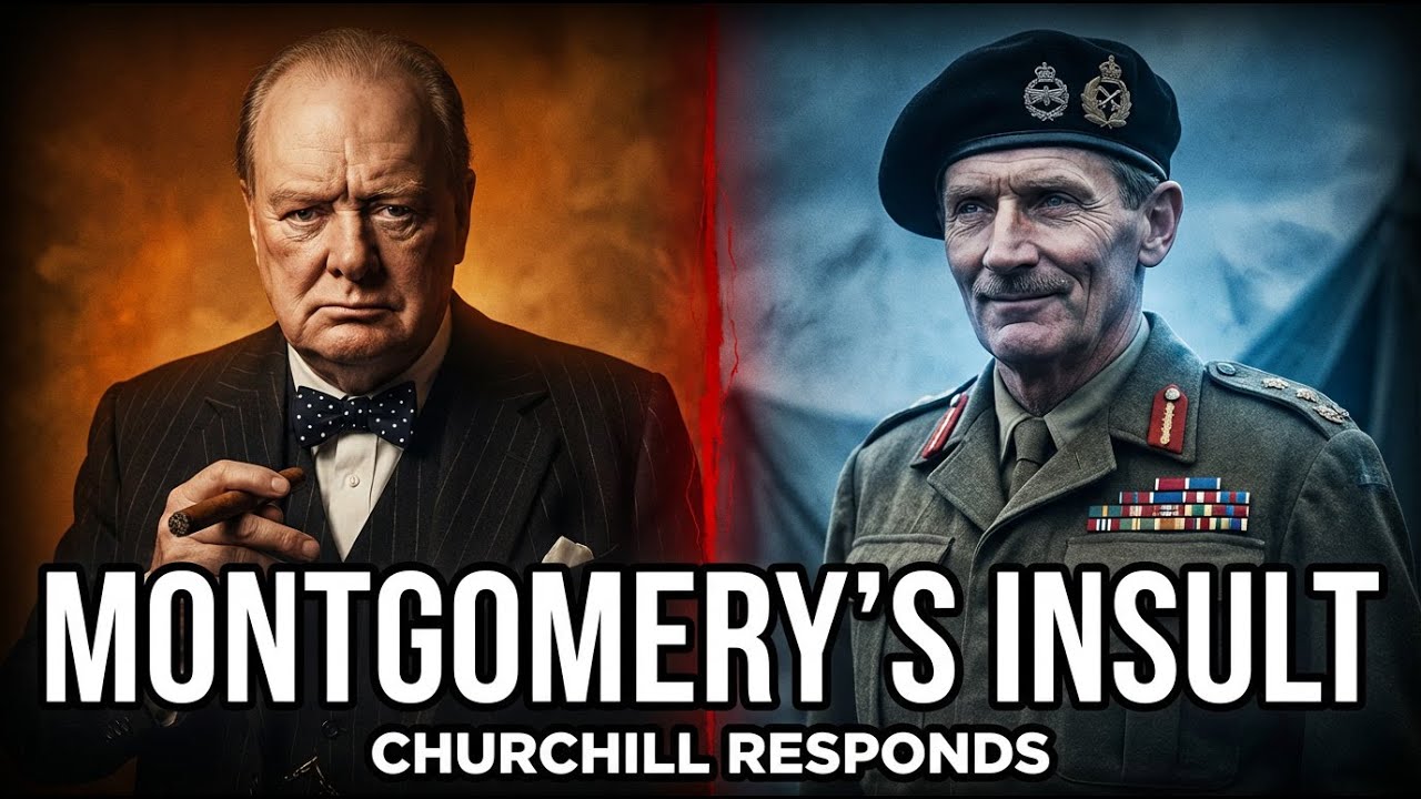 Churchill's Urgent Response When Montgomery Insulted American Forces in Private Letters 1945