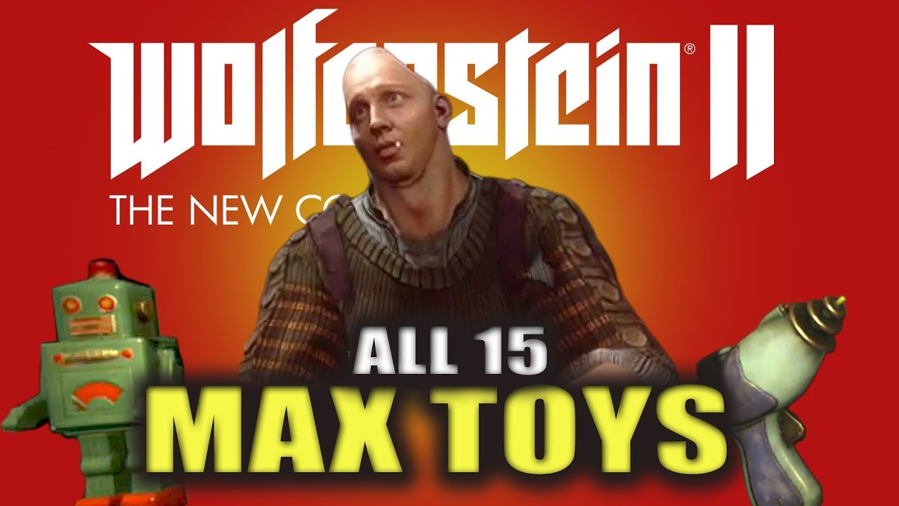 All Max's Toy Locations | Wolfenstein 2: The New Colossus (Toy Collector)