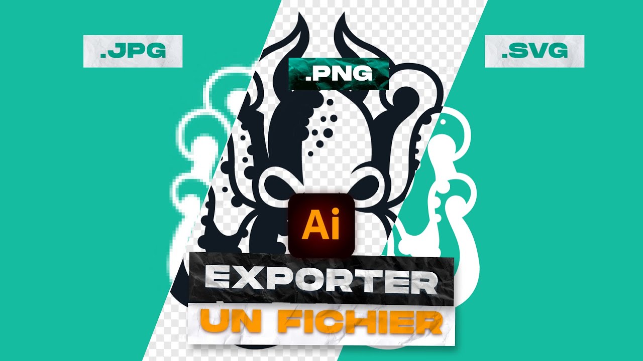 Exporter un fichier avec Illustrator CC