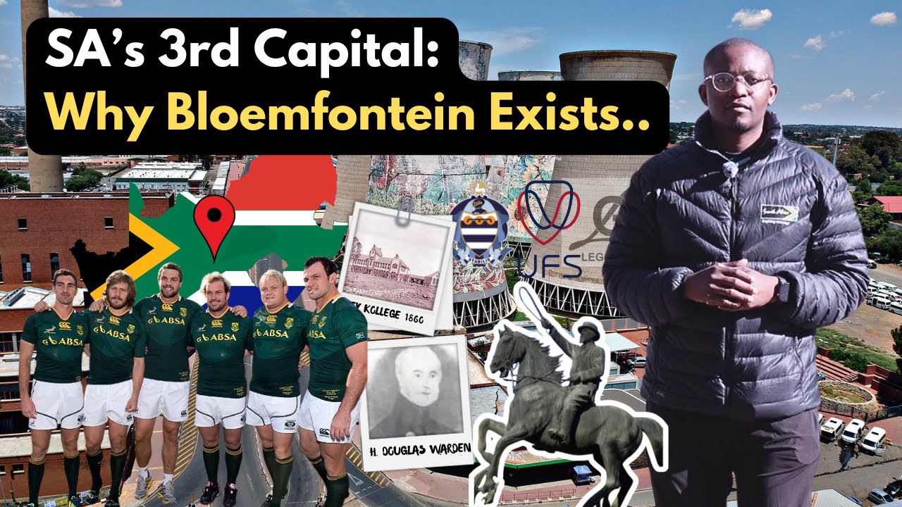 SOUTH AFRICA's 3RD CAPITAL: WHY BLOEMFONTEIN EXISTS!