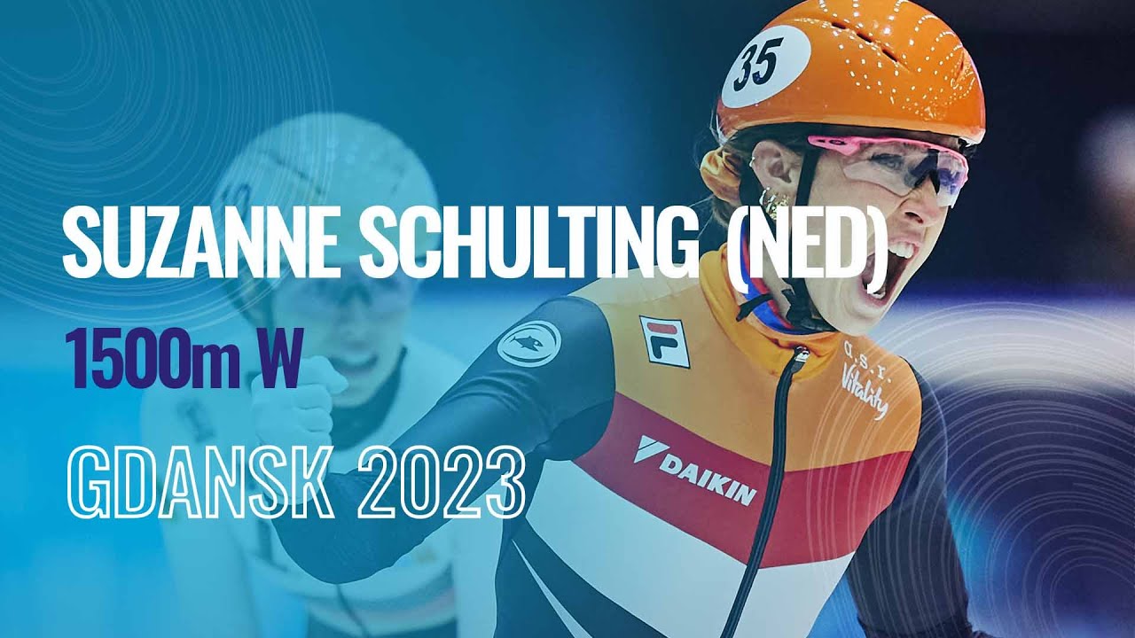 Suzanne SCHULTING (NED) | Winner | 1500m W | Gdansk | #ShortTrackSkating